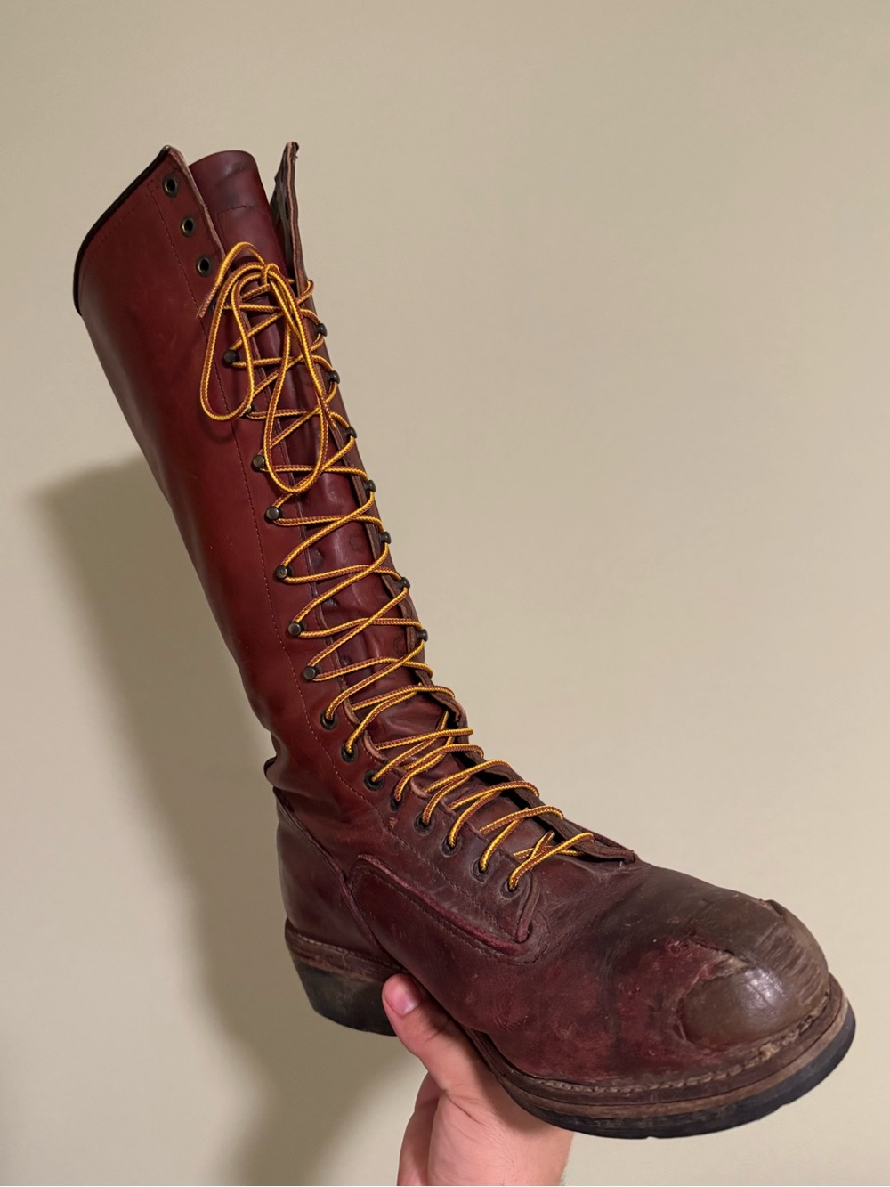 Red Wing 2450 Classic Lineman Boots Size 11.5 E
Steel Toe - Picture 9 of 16